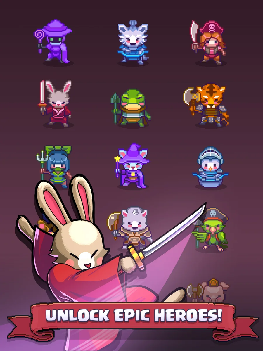 Match Land screenshot — unlock epic heroes